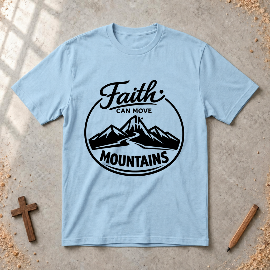 Faith Can Move Mountains Tshirt