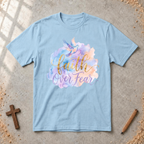 Faith over Fear-watercolor Tshirt