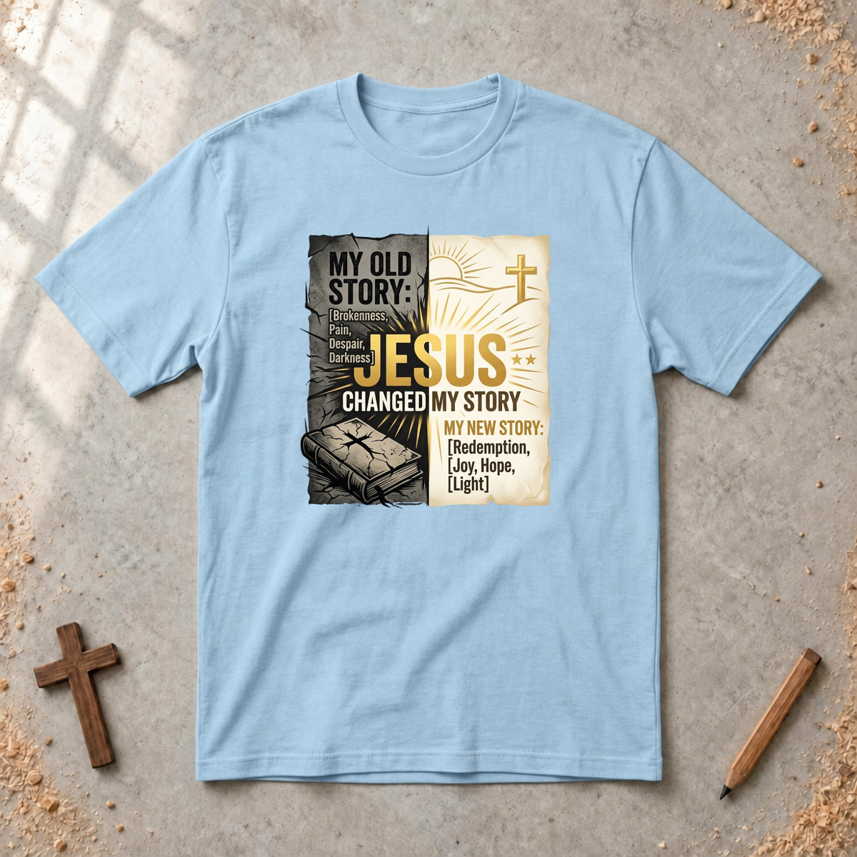 Jesus Changed My Story T-shirt
