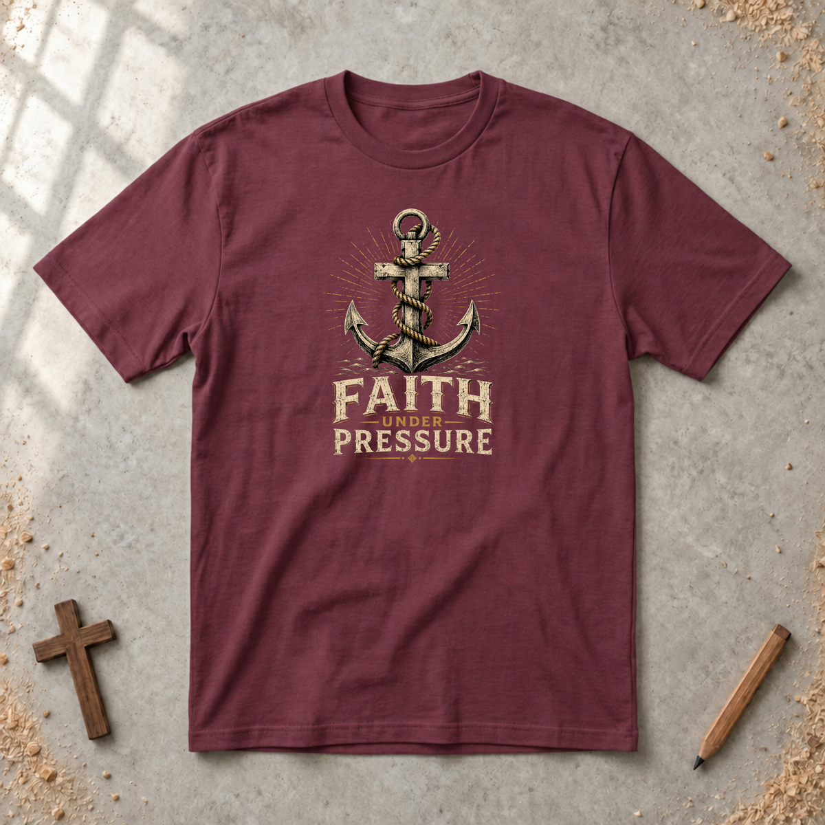 Faith Under Pressure T-shirt
