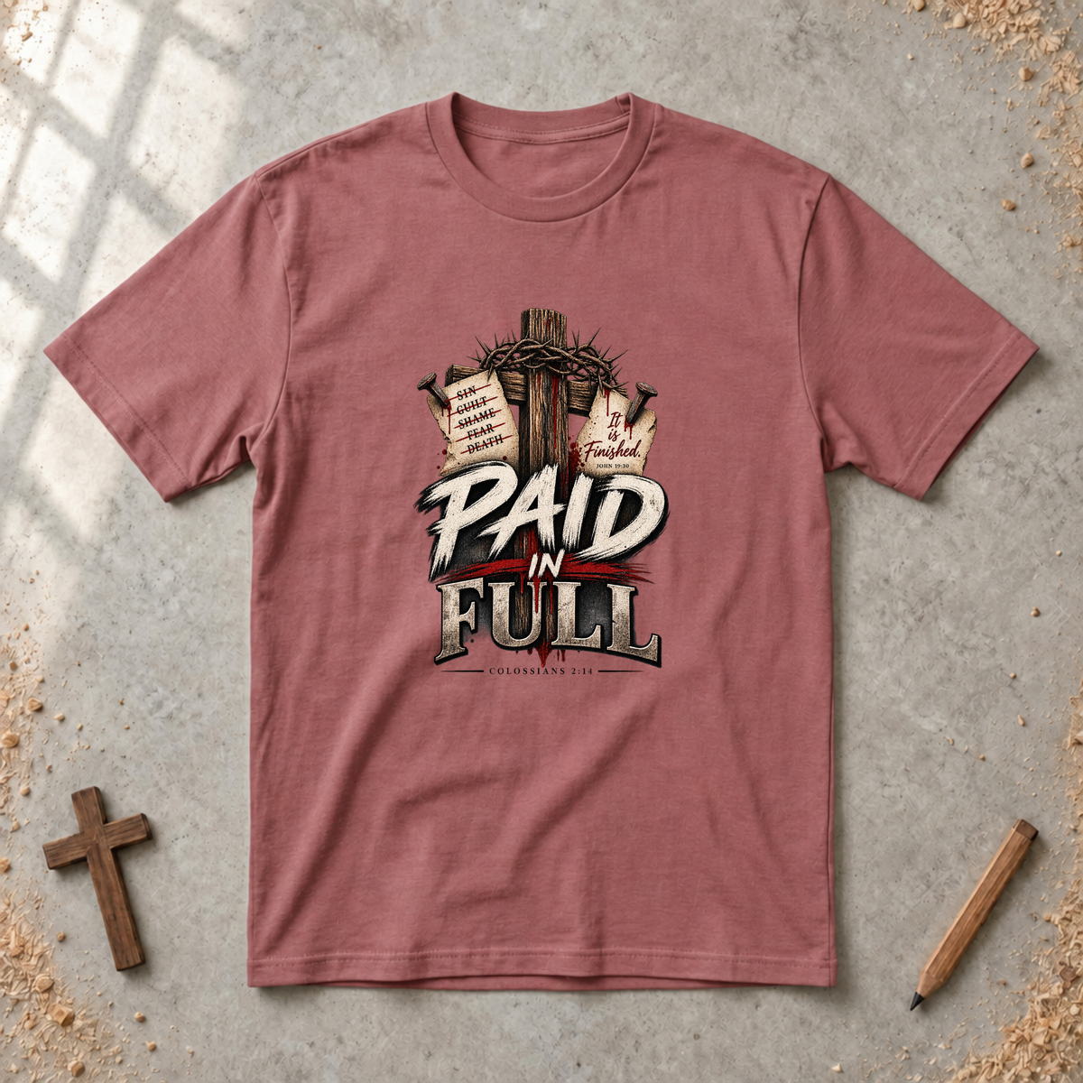 Paid in Full — Christian Gospel T-Shirt