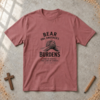 Bear One Another’s Burdens — Galatians 6:2 Christian T-Shirt