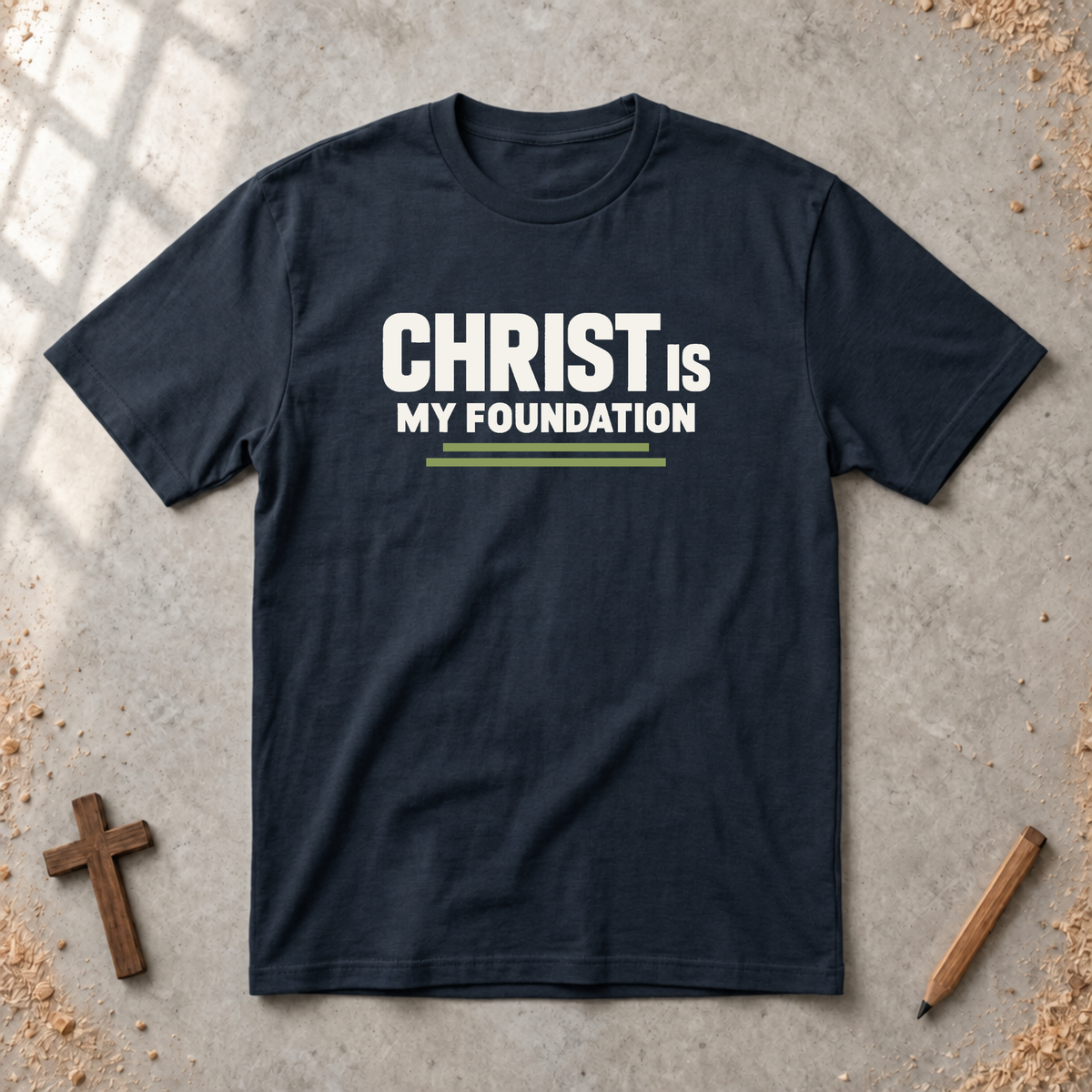 Christ Is My Foundation T-shirt