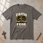Faith over Fear-walk by Faith Tshirt