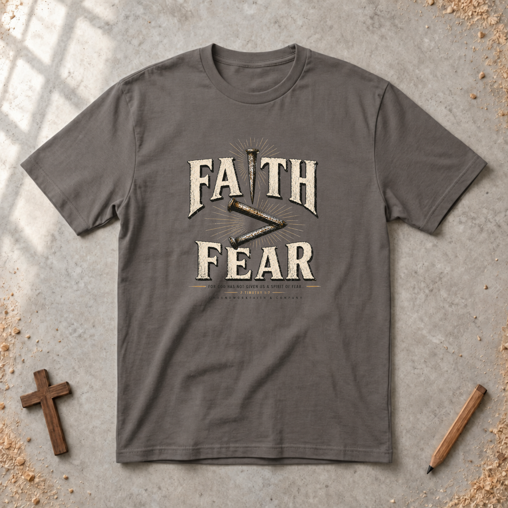 Faith > Fear Tshirt