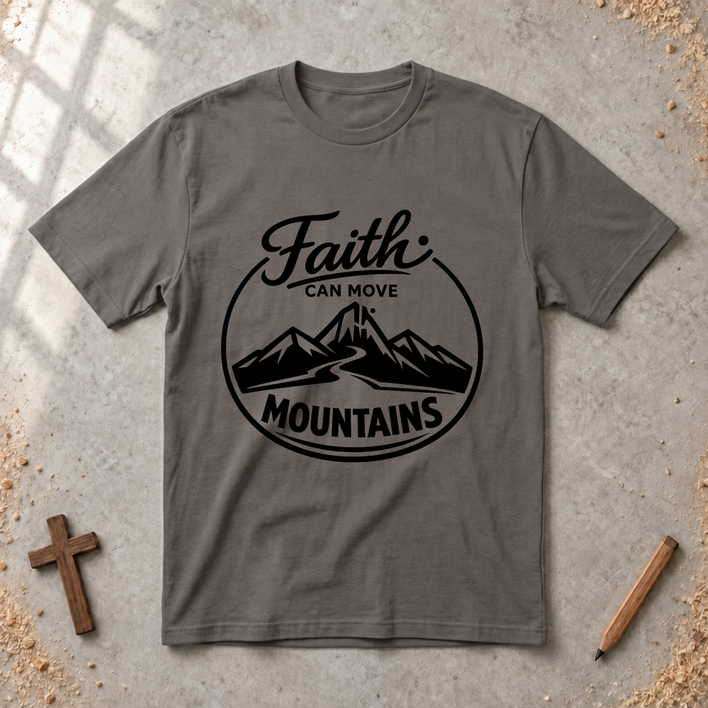 Faith Can Move Mountains Tshirt