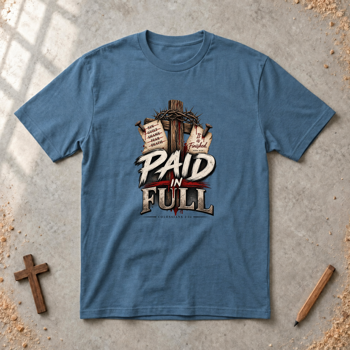 Paid in Full — Christian Gospel T-Shirt