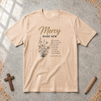 Mercy Made New — Lamentations 3:22–23 Christian T-Shirt