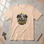Pure in Heart — Matthew 5:8 Christian T-Shirt