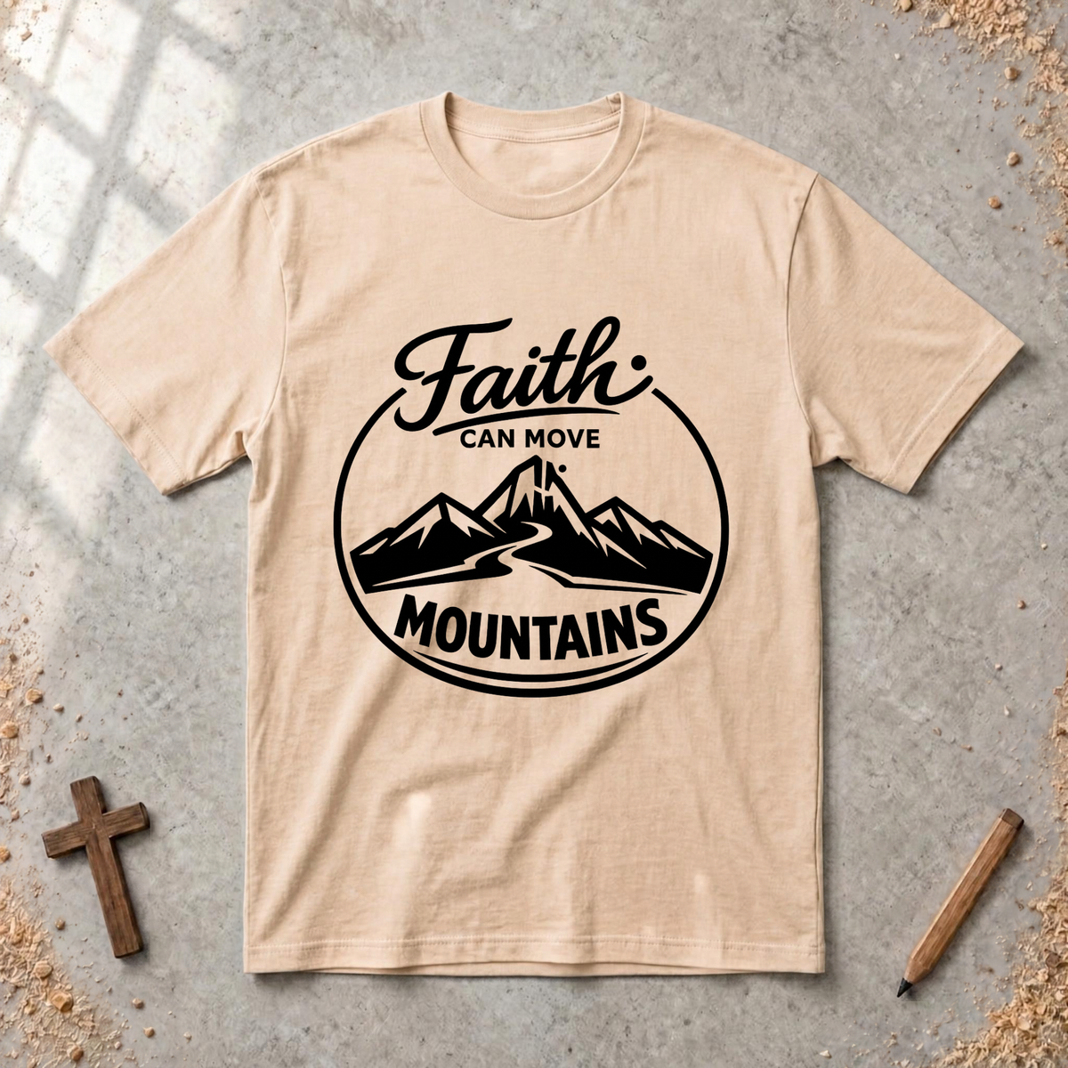Faith Can Move Mountains Tshirt