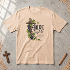 Abide in Me — John 15:4 Christian T-Shirt
