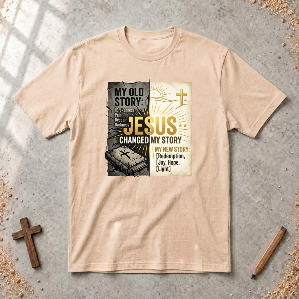 Jesus Changed My Story T-shirt