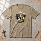 Pure in Heart — Matthew 5:8 Christian T-Shirt