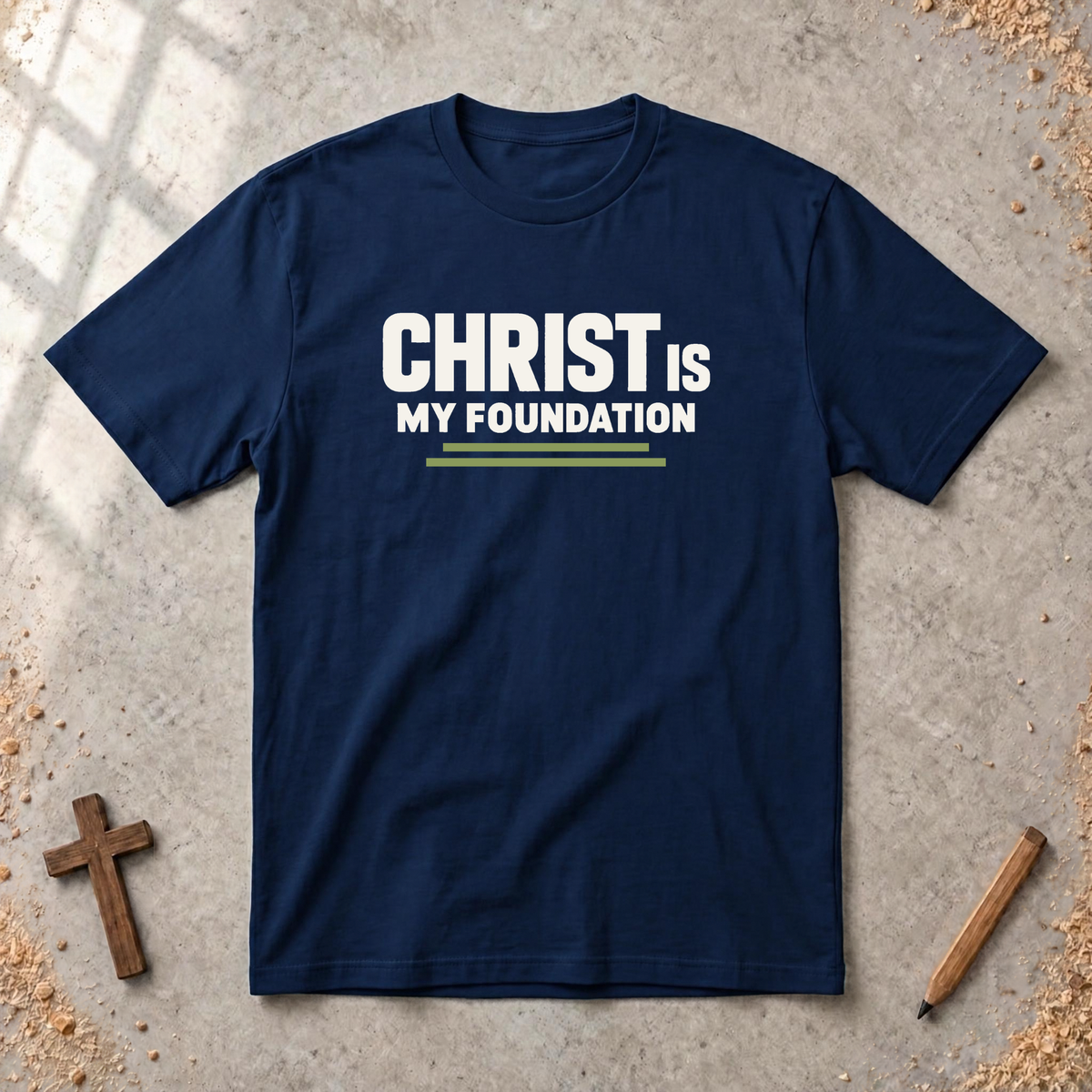 Christ Is My Foundation T-shirt