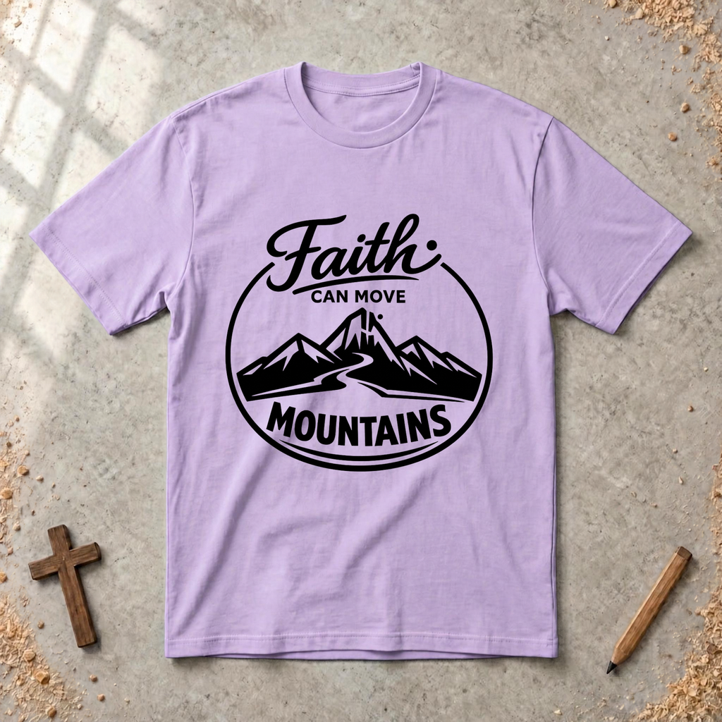 Faith Can Move Mountains Tshirt
