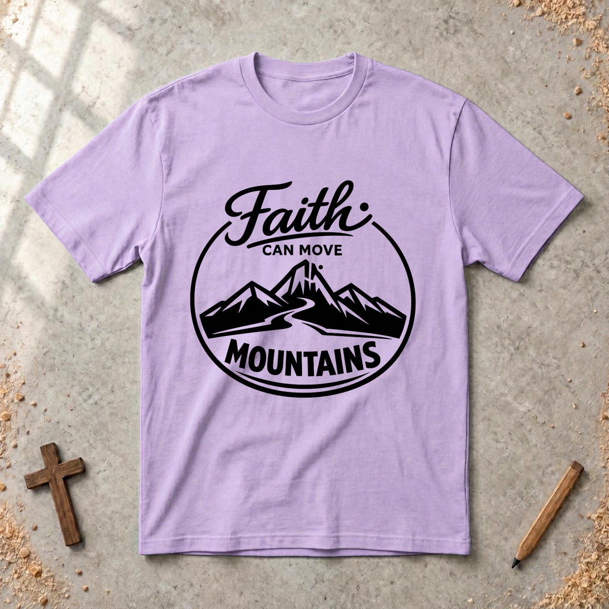 Faith Can Move Mountains Tshirt