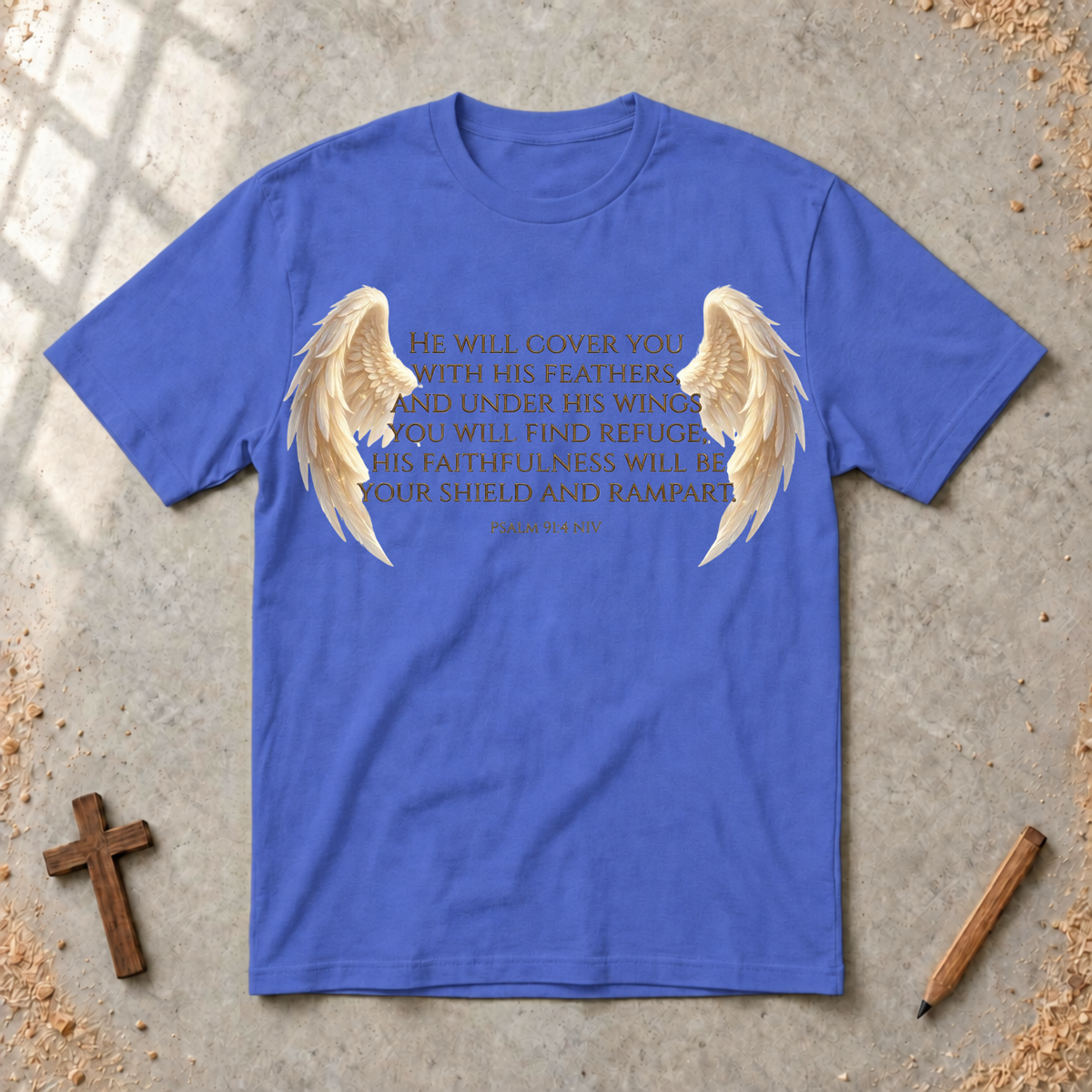Psalm 91 Wings T-Shirt