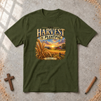 The Harvest Is Plentiful — Matthew 9:37 Christian T-Shirt