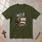 Ask for Wisdom — James 1:5 Christian T-Shirt