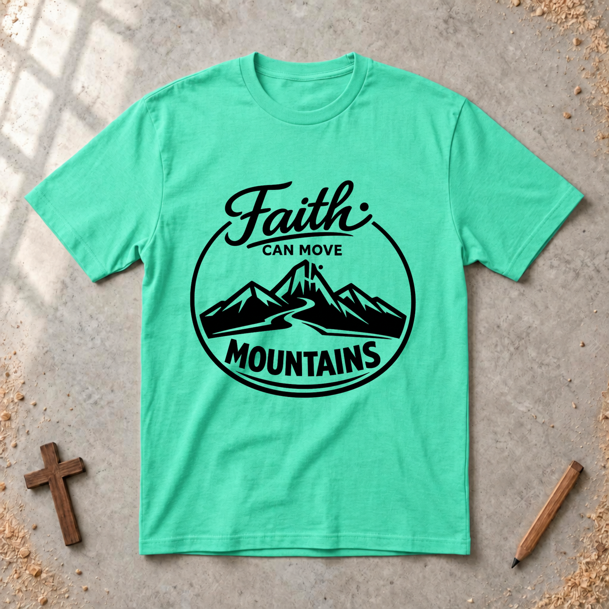 Faith Can Move Mountains Tshirt