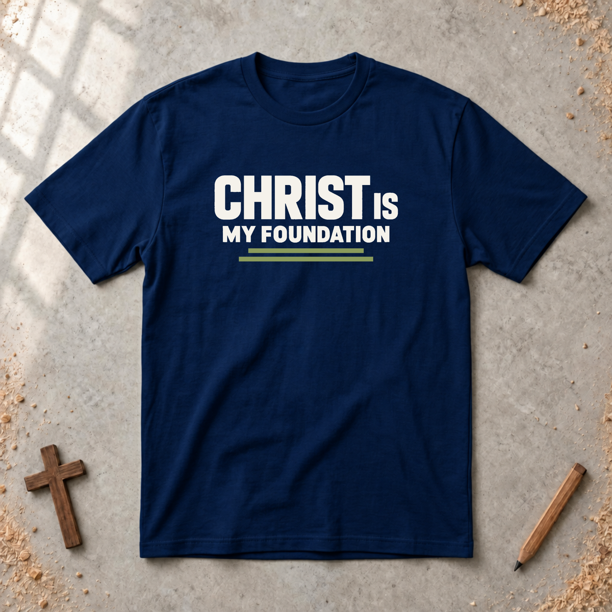 Christ Is My Foundation T-shirt