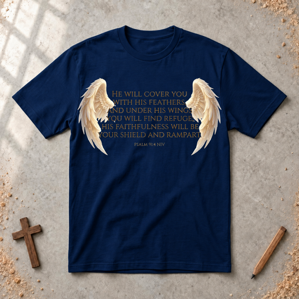 Psalm 91 Wings T-Shirt