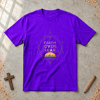 Faith over Fear-geometric Tshirt