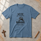 Bear One Another’s Burdens — Galatians 6:2 Christian T-Shirt