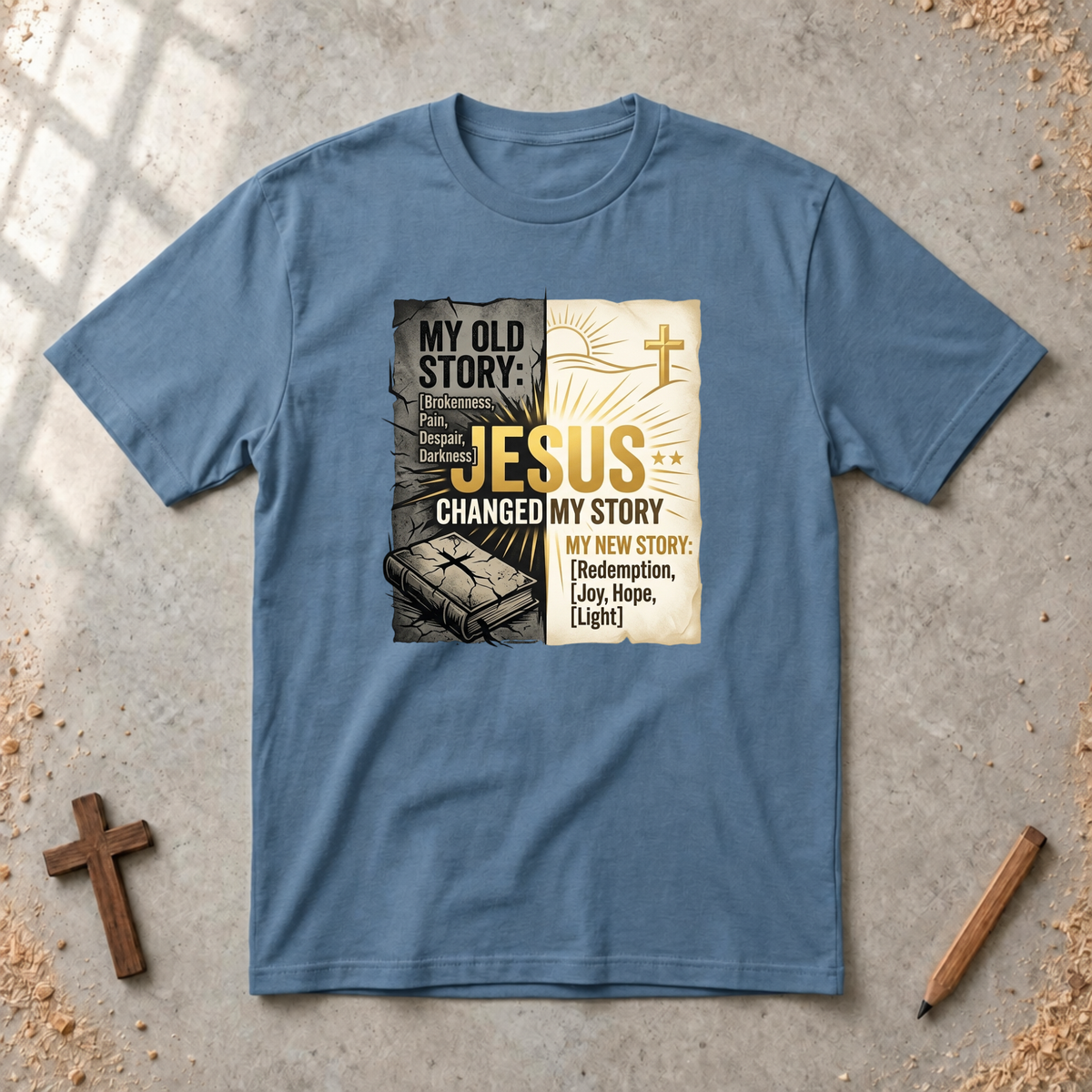 Jesus Changed My Story T-shirt