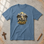 Pure in Heart — Matthew 5:8 Christian T-Shirt