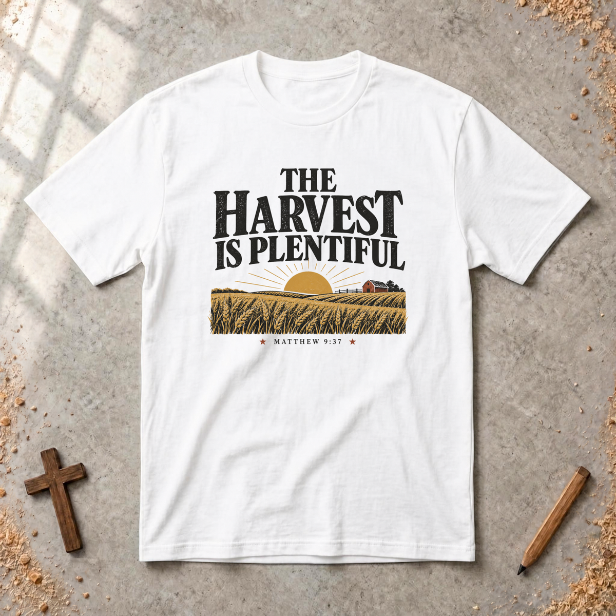 The Harvest Is Plentiful T-shirt