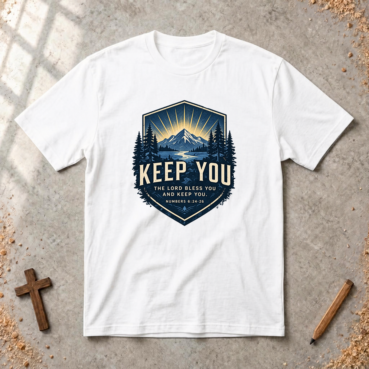 Keep You - Numbers 6:24–26 T-shirt