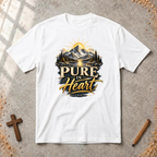 Pure in Heart — Matthew 5:8 Christian T-Shirt