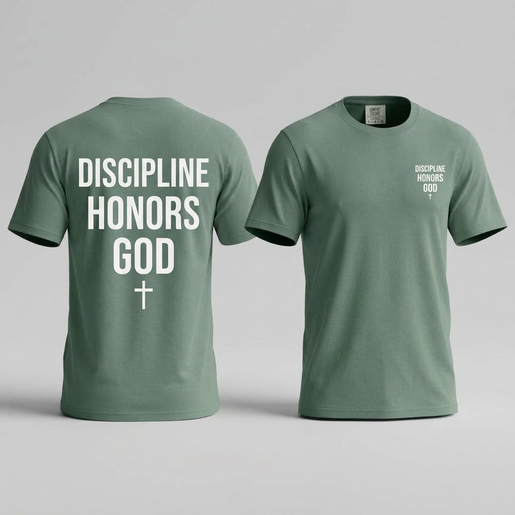 Discipline Honors God T-shirt